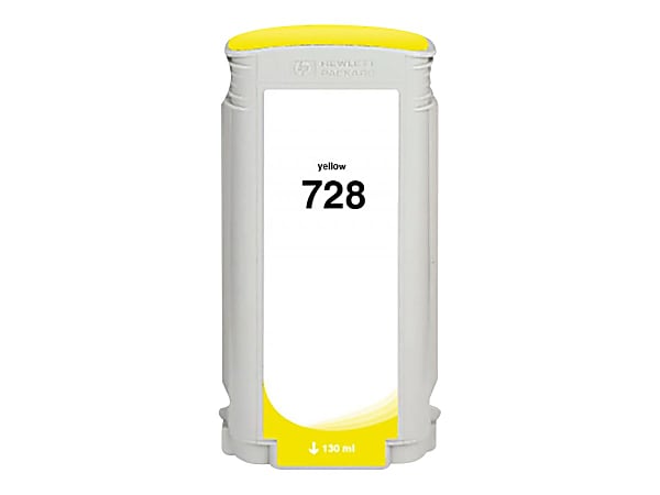 Clover Imaging Group Wide Format - 130 ml - yellow - compatible - box - ink cartridge (alternative for: HP 728, HP F9J65A) - non-OEM -  - WH728SY
