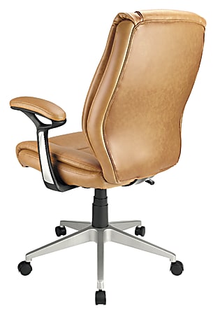 Office Depot, Realspace Eaton Mid Back Bonded Leather Chair