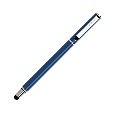 Kensington® Virtuoso Stylus And Pen, 2.25" x 8.88" x 0.7", Denim Blue