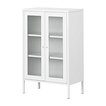 South Shore Kodali 25-1/2”W Accent Cabinet, White