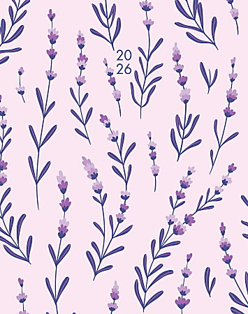 2026 Willow Creek Press Monthly Booklet Planner, 7-1/2" x 9-1/2", Modern Floral, January To December, 58534