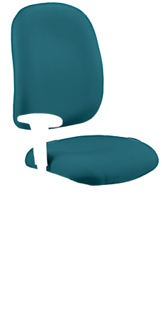 OFM Ergonomic Task Chair With Drafting Kit, Teal