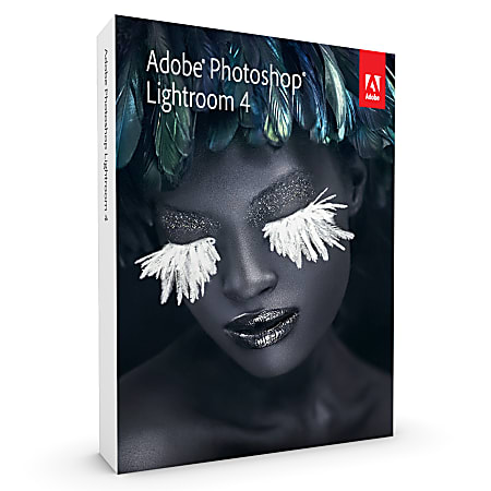 Adobe® Photoshop® Lightroom® 4, For PC/Mac, Traditional Disc