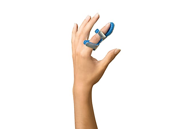 Medline Frog Finger Splints, Medium, 2 1/2" x 3", Case Of 12