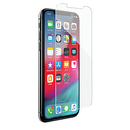 iHome Tempered Glass Screen Protector For iPhone XR11 Clear - Office Depot