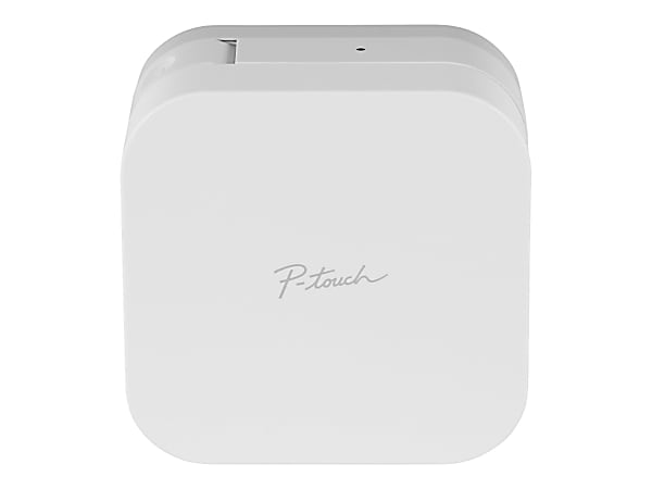 Brother P touch PTP300BT CUBE Smartphone Label Maker White - Office Depot