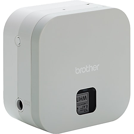 Brother P touch PTP300BT CUBE Smartphone Label Maker White