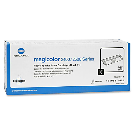Konica Minolta® 1710587-004 Black Toner Cartridge