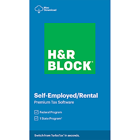 H&R Block 2020, Premium, For Mac, Download (Mac)