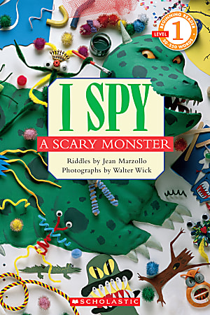 Scholastic Reader, Level 1, I Spy™ A Scary Monster, 3rd Grade