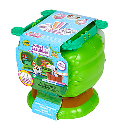 １着でも送料無料 Safari Pets Scrubbie Scribble Crayola Treehouse Assorted Set ジャケット・アウター