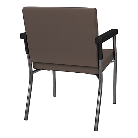 Office Star Bariatric Big Tall Guest Chair Java Gunmetal Gray