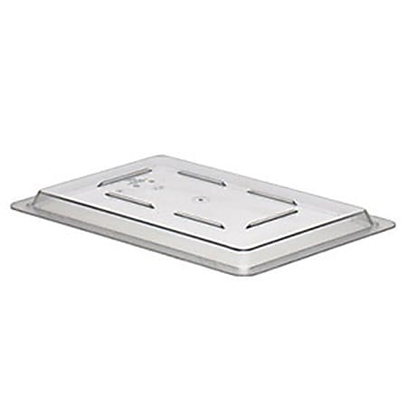 Cambro Snap-Tight Cover, 19 Qt, 1 1/4"H x 12"W x 18"D, Clear