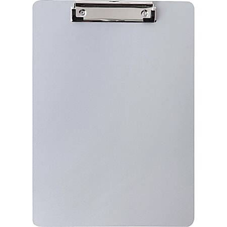 Sparco Clipboard Metal Clip 6 W Silver - Office Depot