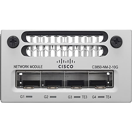 Cisco C3850-NM-2-10G Network Module - For Data Networking, Optical Network4 x Expansion Slots