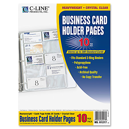 Quality business sales card holder