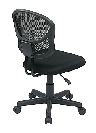 Just home black mesh desk chair best sale