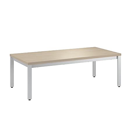 Bush Business Furniture Arrive Waiting Room Coffee Table, Natural Elm, Standard Delivery