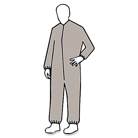 MALT ProMax Coverall - Recommended for: Chemical, Painting, Food Processing, Pesticide Spraying, Asbestos Abatement - Extra Large Size - Zipper Closure - Polyolefin - White - 25 / Carton