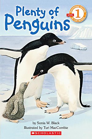 Scholastic Reader, Level 1, Plenty Of Penguins, 3rd Grade