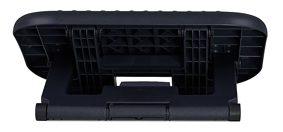Mount-It! Under Desk Footrest with Messaging Rollers and Height Adjustment | 18 x 14 Inches