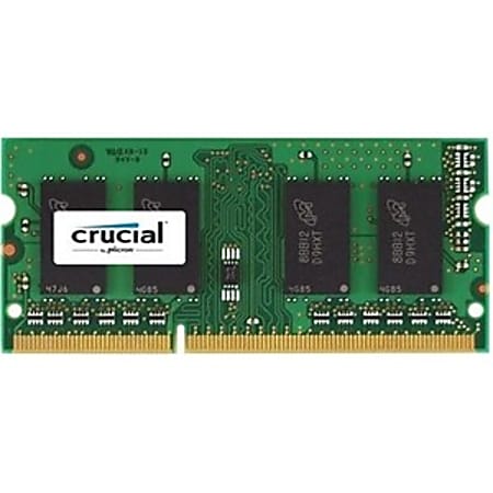 Crucial 16GB 2 x 8 GB DDR3 SDRAM Memory Kit For Notebook 16 GB 2 x