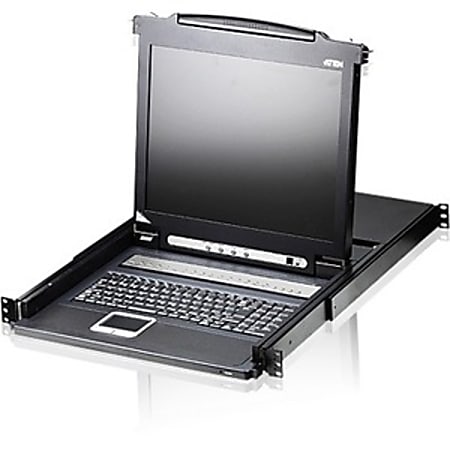 Aten CL1008M 8-port KVM with 17" LCD Screen