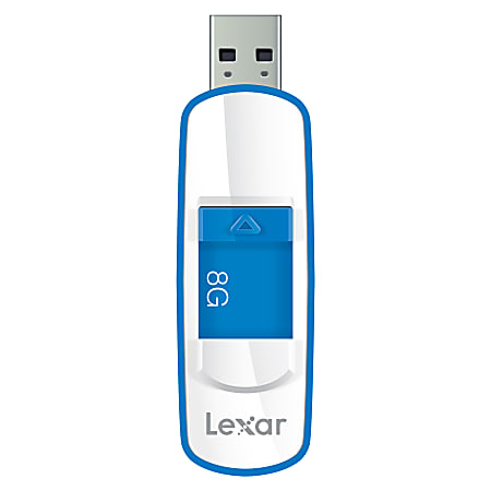Lexar™ S73 USB 3.0 JumpDrive® Flash Drive, 8GB, Blue