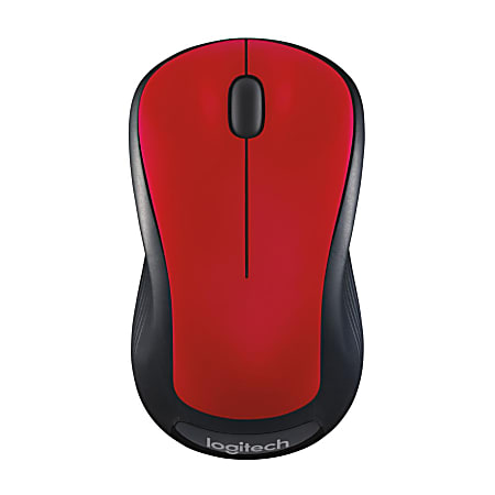 Logitech® M310 Wireless Optical Mouse, Red