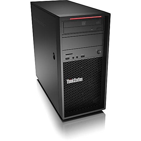 Lenovo ThinkStation P520c 30BX00D2US Workstation - 1 x Intel Xeon Quad-core W-2225 4.10 GHz - 16 GB DDR4 SDRAM RAM - 512 GB SSD - Windows 10 Pro - - vPro Technology