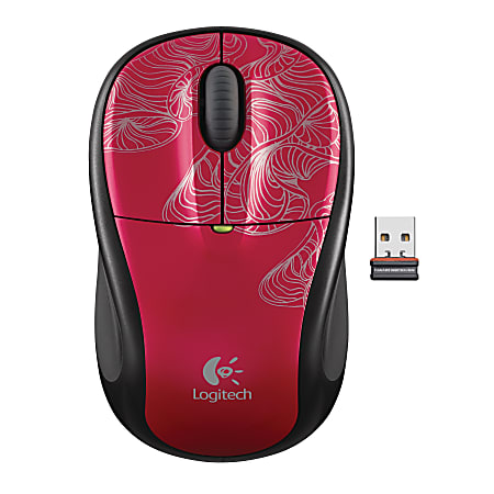 Logitech® M305 Wireless Mouse, silver filament