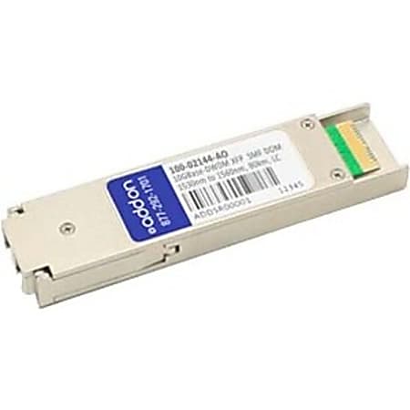 AddOn Calix 100-02144 Compatible TAA Compliant 10GBase-DWDM 100GHz XFP Transceiver (SMF, 1560.61nm, 80km, LC, DOM)