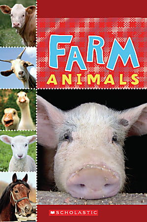 Scholastic Reader, Level 2, Farm Animals, 3rd Grade