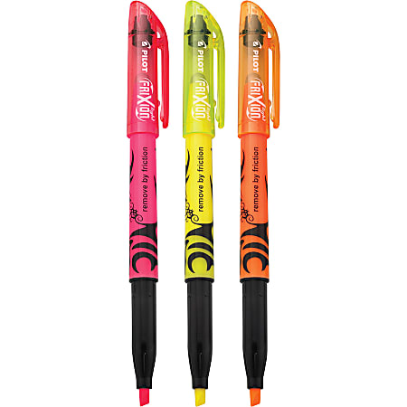 Pilot FriXion Light Erasable Highlighters Chisel Point Assorted
