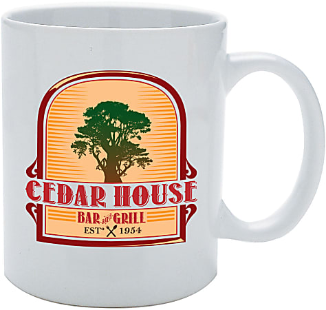 Full Color Ceramic Mug 11 Oz