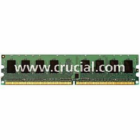 Crucial 4GB DDR2 SDRAM Memory Module - 4GB (2 x 2GB) - 667MHz DDR2-667/PC2-5300 - Non-ECC - DDR2 SDRAM - 240-pin DIMM