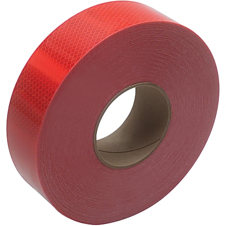 3M™ 983 Reflective Tape, 3" Core, 2" x 50 Yd., Red