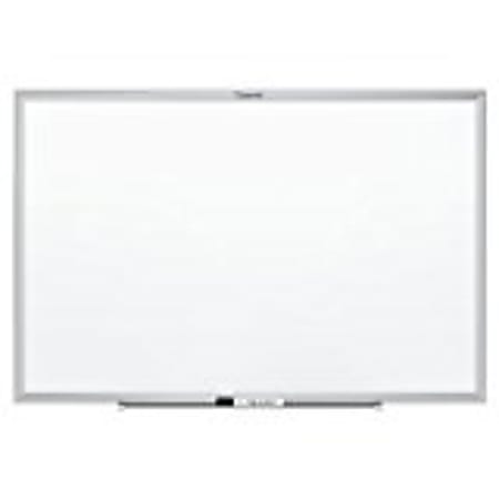 Magnetic White Board 24 x 18 Dry Erase Board Wall Hanging Whiteboard with 3  Dry Erase Pens, 1 Dry Eraser, 6 Magnets, 2' x 1.5' Message Scoreboard for