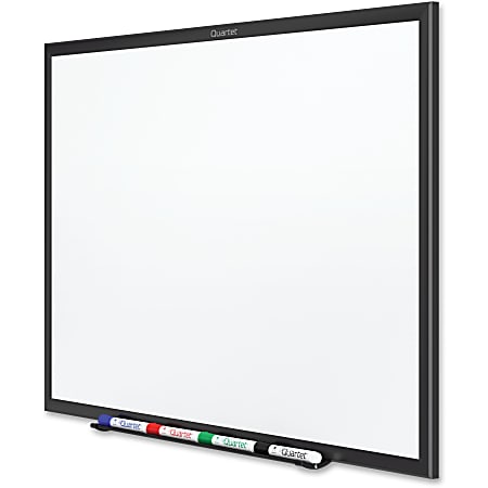 OfficeSource ViZual Collection Magnetic Steel Board with Aluminum Frame - 36  x 48 - COE Distributing