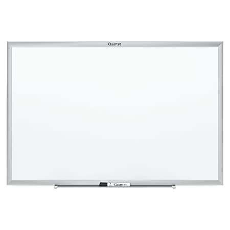 Quartet® Classic Magnetic Dry-Erase Whiteboard, 60" x 36", Aluminum Frame With Silver Finish