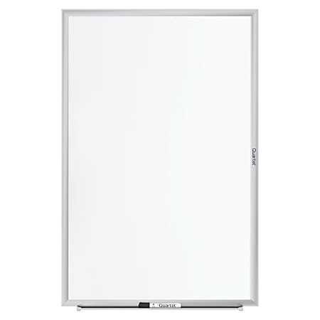 WALGLASS Magnetic White Board 36 x 24 Dry Erase White Board for Wall,  Hanging Whiteboard with Silver Aluminium Frame for Home, School, Office
