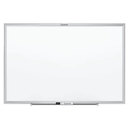 Quartet® Classic Magnetic Dry-Erase Whiteboard, 72" x 48", Aluminum Frame With Silver Finish