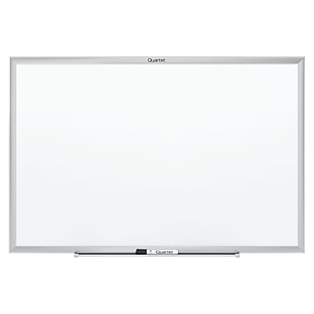 Quartet® Classic Magnetic Dry-Erase Whiteboard, 96" x 48", Aluminum Frame With Silver Finish