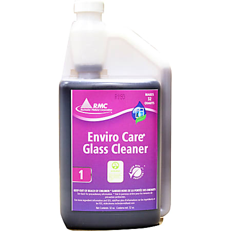 RMC Enviro Care® Glass Cleaner, 32 Oz Bottle