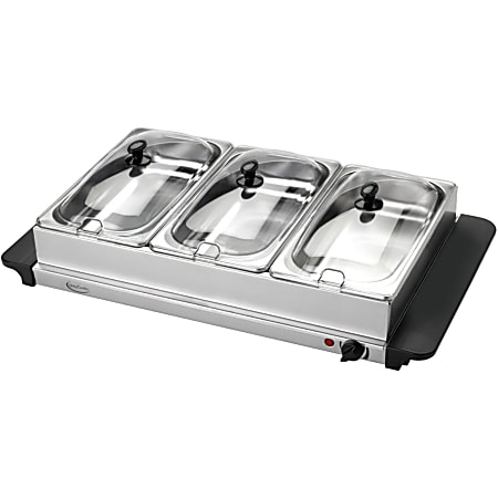 Betty Crocker® Warming Tray, 2.5 Quart, Stainless Steel