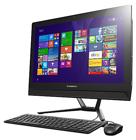 Lenovo C40 Touch All In One PC 21.5 Touchscreen AMD A6 8GB Memory