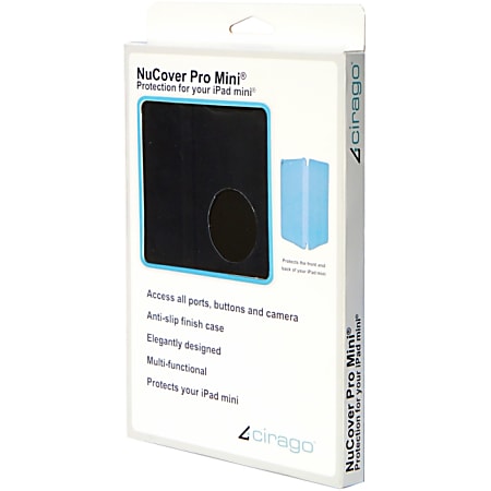 Cirago NuCover Carrying Case for iPad mini - Black
