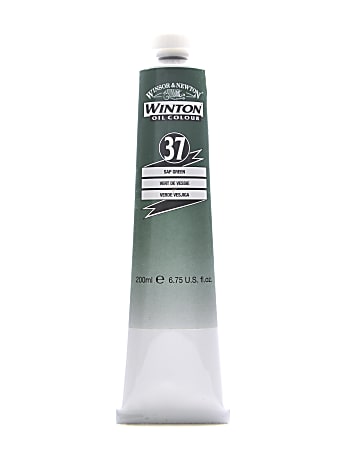 Winsor & Newton Winton Oil Colors, 200 mL, Sap Green, 37