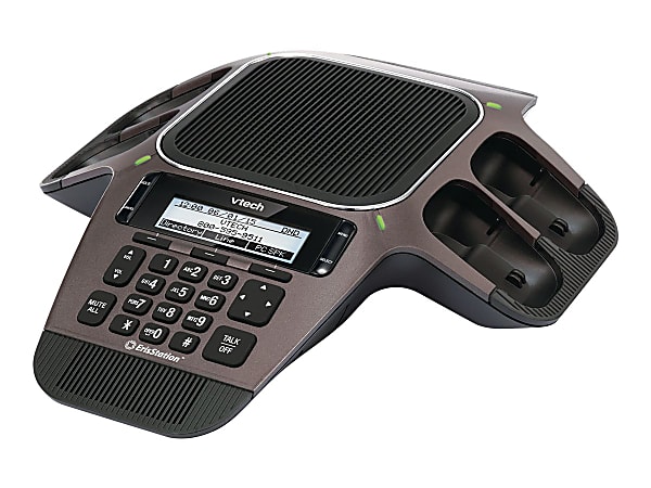 VTech ErisStation VCS754 IP Conference Station - DECT 6.0 - Gun Metal - VoIP