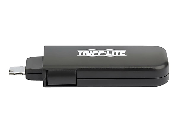 Tripp Lite USB-A Port Blockers with Reusable Key - USB port blocker - black - 3 in - TAA Compliant - for P/N: U2BLOCK-A10-RD